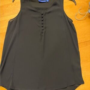 Apt. 9 Charcoal Sleeveless Blouse